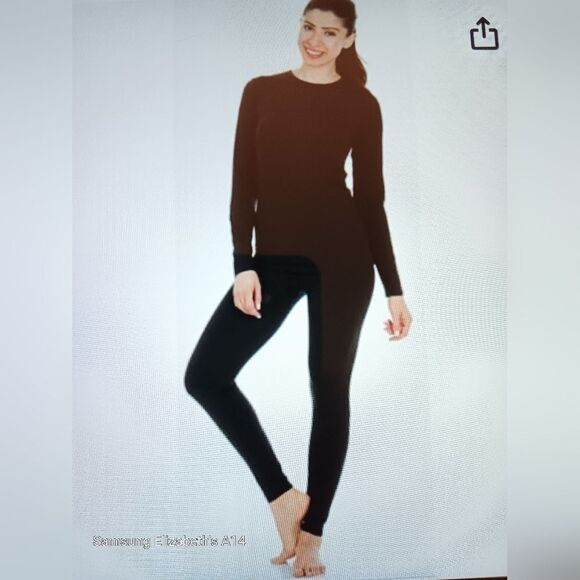 Lounge Set Small/Medium Black West Loop New Women's - Picture 1 of 8